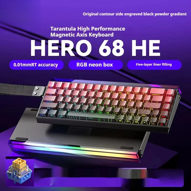 Laptop Electronics Accessories - Magnetisch toetsenbord RGB-lamp usb-c hot-swappable elektronische