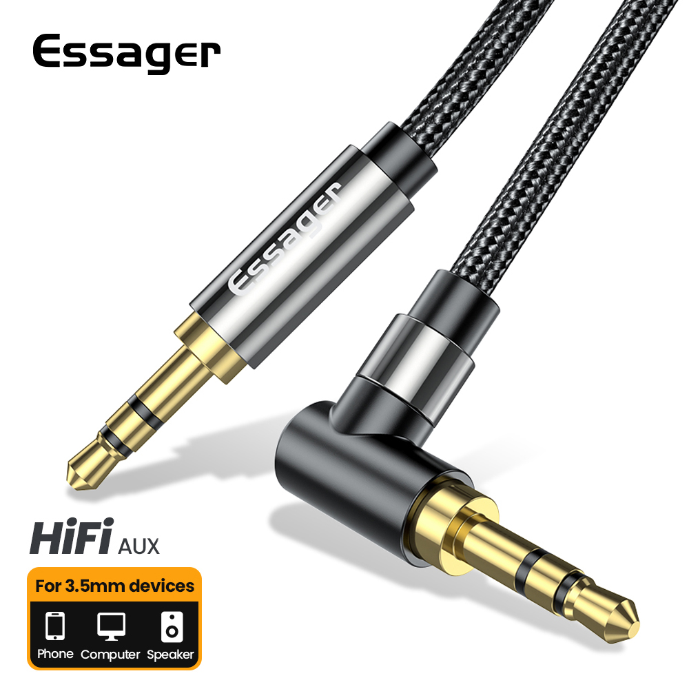 Laptop Accessories Headphones - Essager Aux Verlengkabel 3.5mm Jack Male