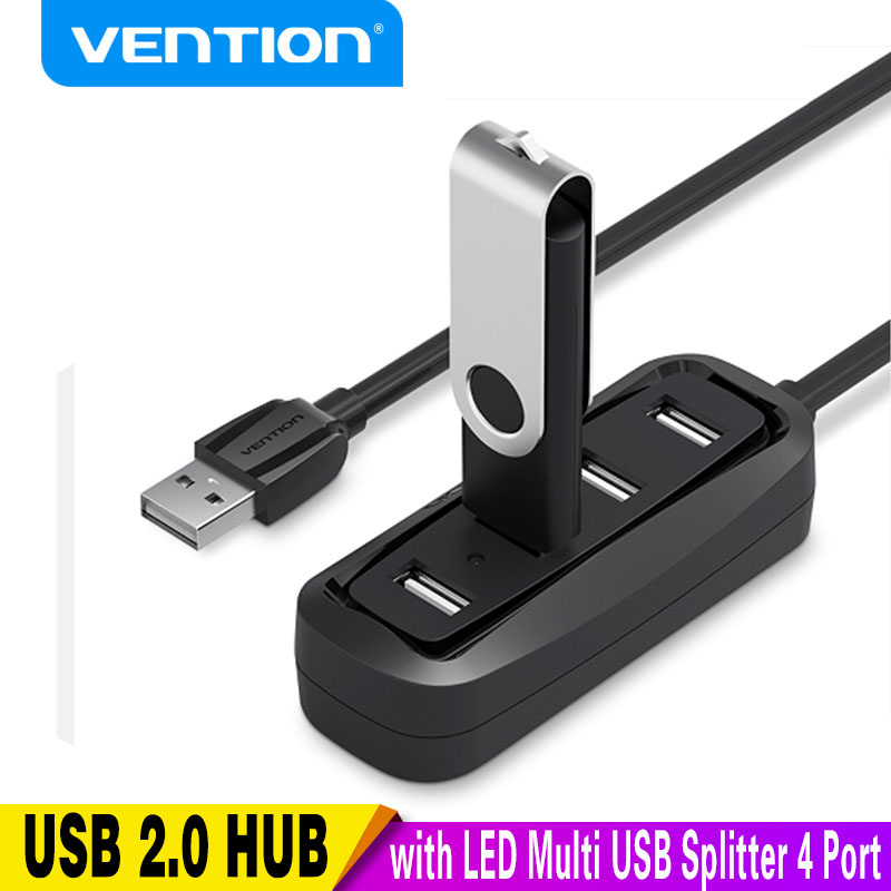 Laptop Accessories Price - Vention Usb 2.0 Hub 4 Poort