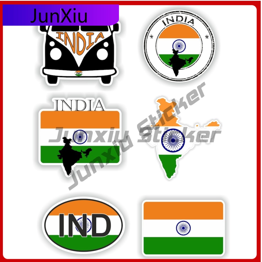 Laptop Accessories India - India Set grappige laptop UV-bestendige sticker