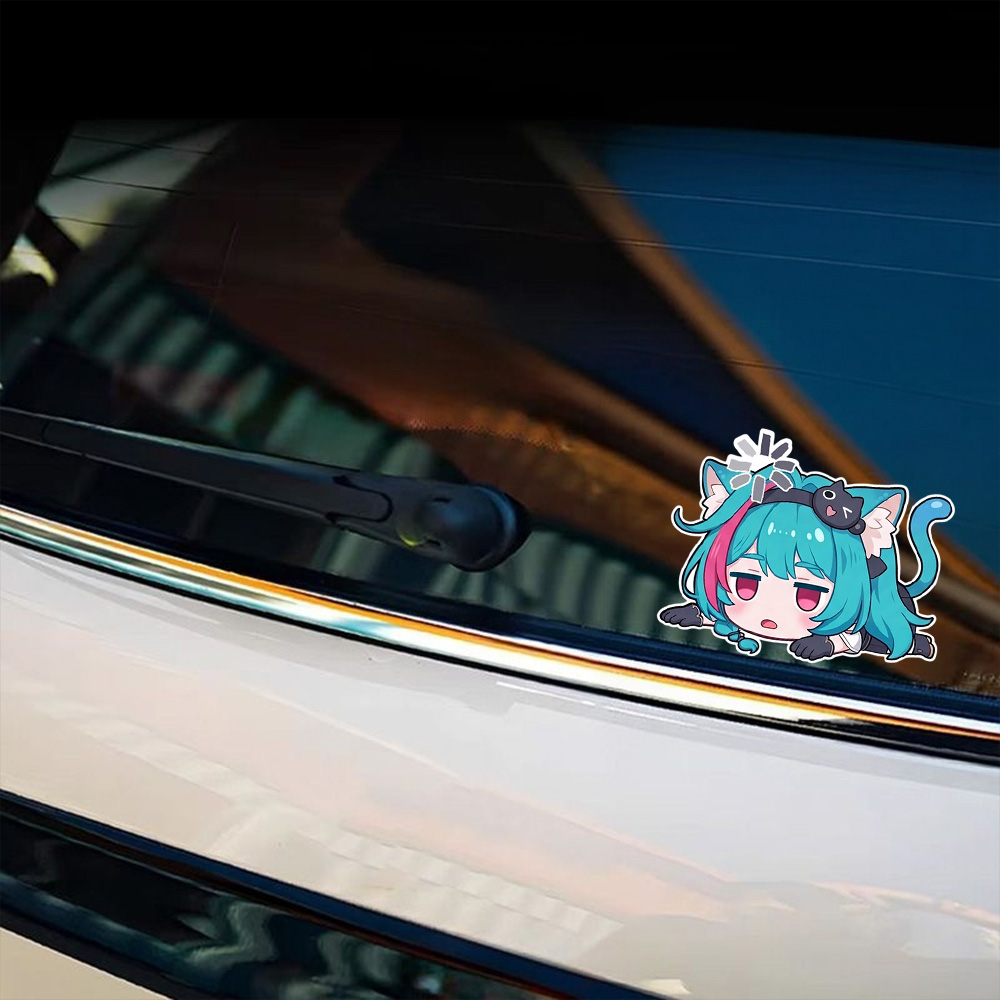 Anime Meisje Auto Stickers Nev - Laptop Accessories Kit recensie en prijs