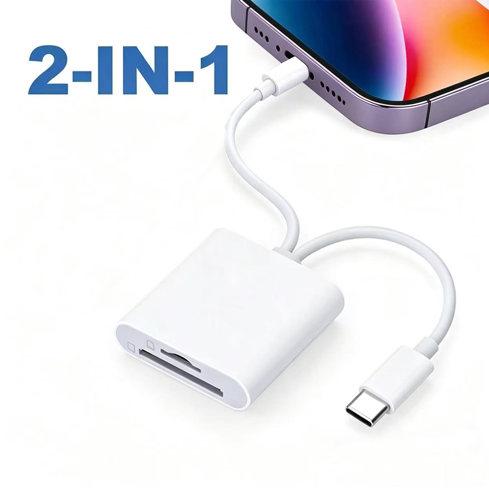 2-in-1 OTG kaartlezer type C L - Laptop Accessories Kit recensie en prijs