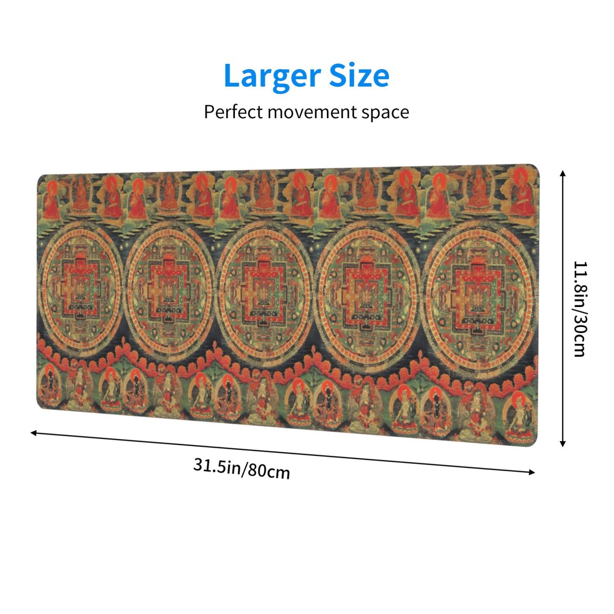 Grote muismat India Mandala Ze - Laptop Accessories India recensie en prijs