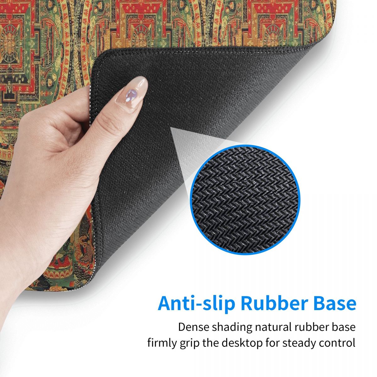 Grote muismat India Mandala Ze - Laptop Accessories India recensie en prijs
