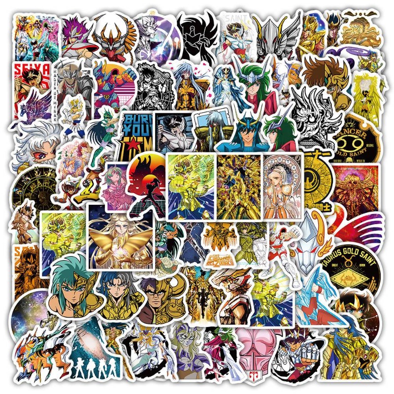 101 stuks Saint Seiya Anime St - Laptop Accessories Decoration recensie en prijs