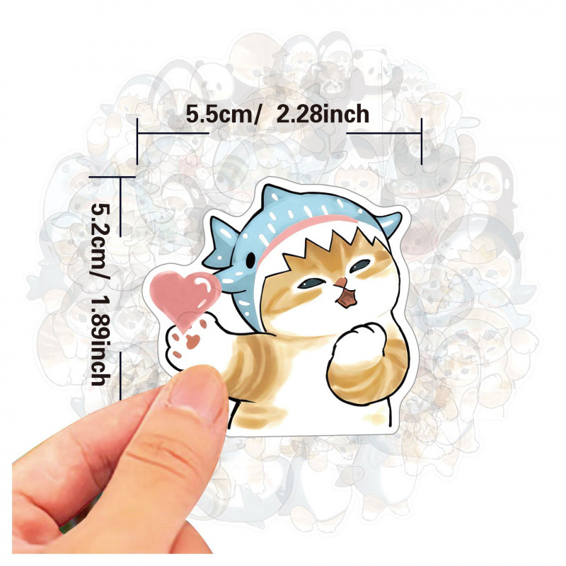 Mofusand schattige stickers vo - Laptop Accessories Decoration recensie en prijs