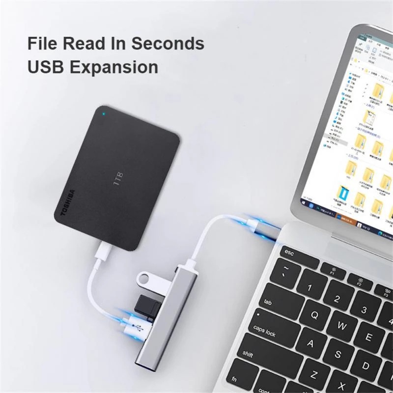4-in-1 Type-C Extender Hub 4-p - Laptop Accessories Price recensie en prijs