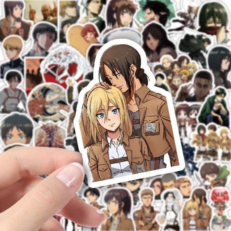 60 stuks Attack on Titan Anime - Laptop Accessories Decoration recensie en prijs