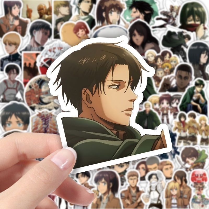 60 stuks Attack on Titan Anime - Laptop Accessories Decoration recensie en prijs