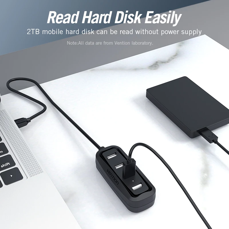 Vention Usb 2.0 Hub 4 Poort Me - Laptop Accessories Price recensie en prijs