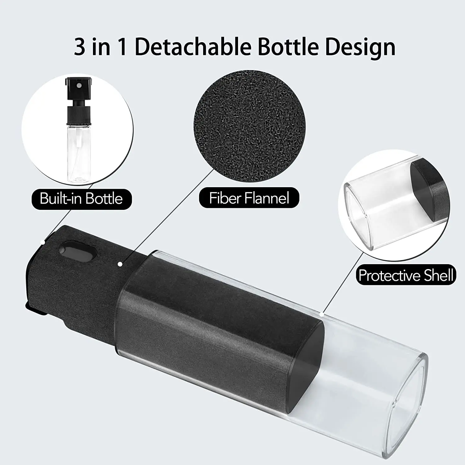 2-in-1 schermreiniger spuitfle - Laptop Accessories Kit recensie en prijs