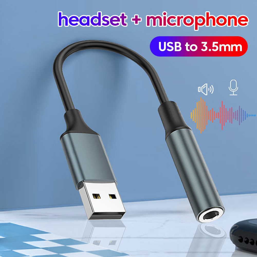 USB naar 3.5mm jack audio adap - Laptop Accessories Headphones recensie en prijs