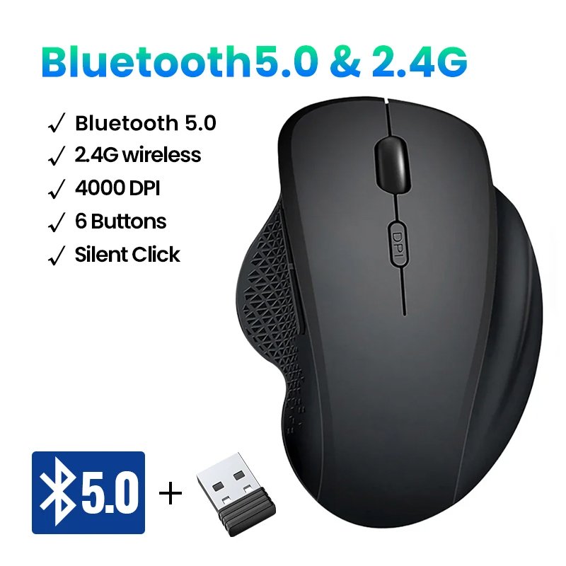 Draadloze Muis Oplaadbare Blue - Laptop Electronics Accessories recensie en prijs