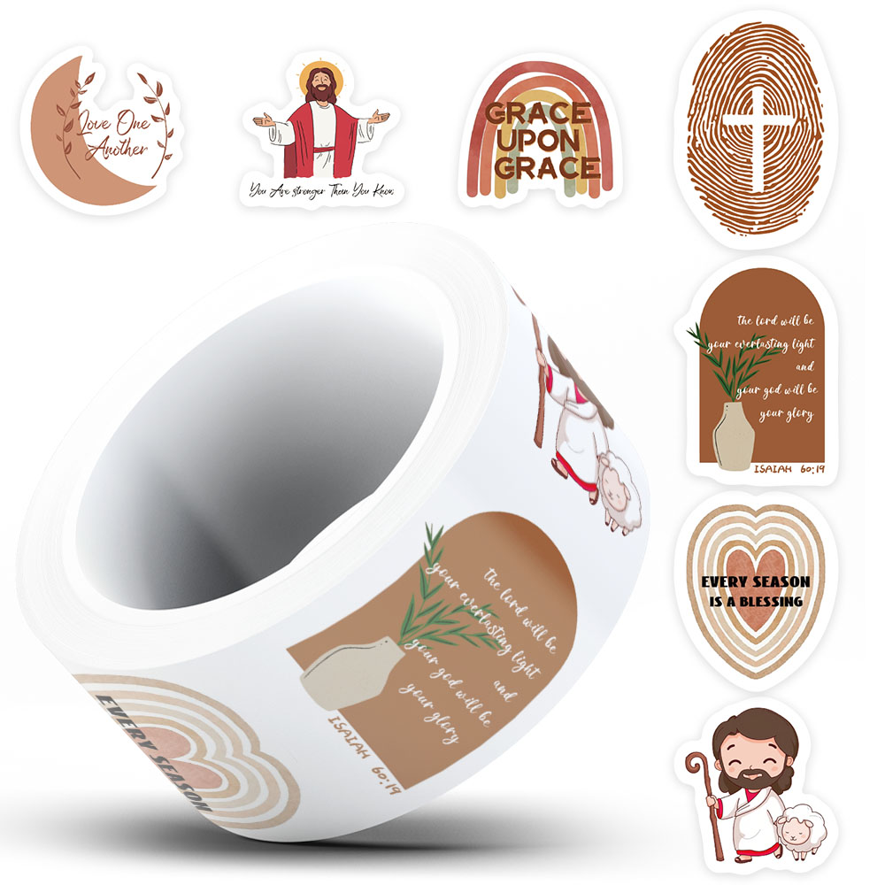 500 stuks Jezus Bijbel Sticker - Laptop Accessories Decoration recensie en prijs