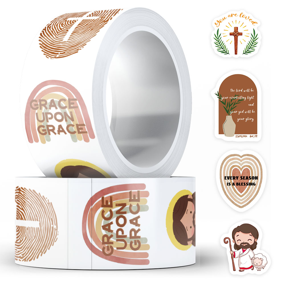 500 stuks Jezus Bijbel Sticker - Laptop Accessories Decoration recensie en prijs